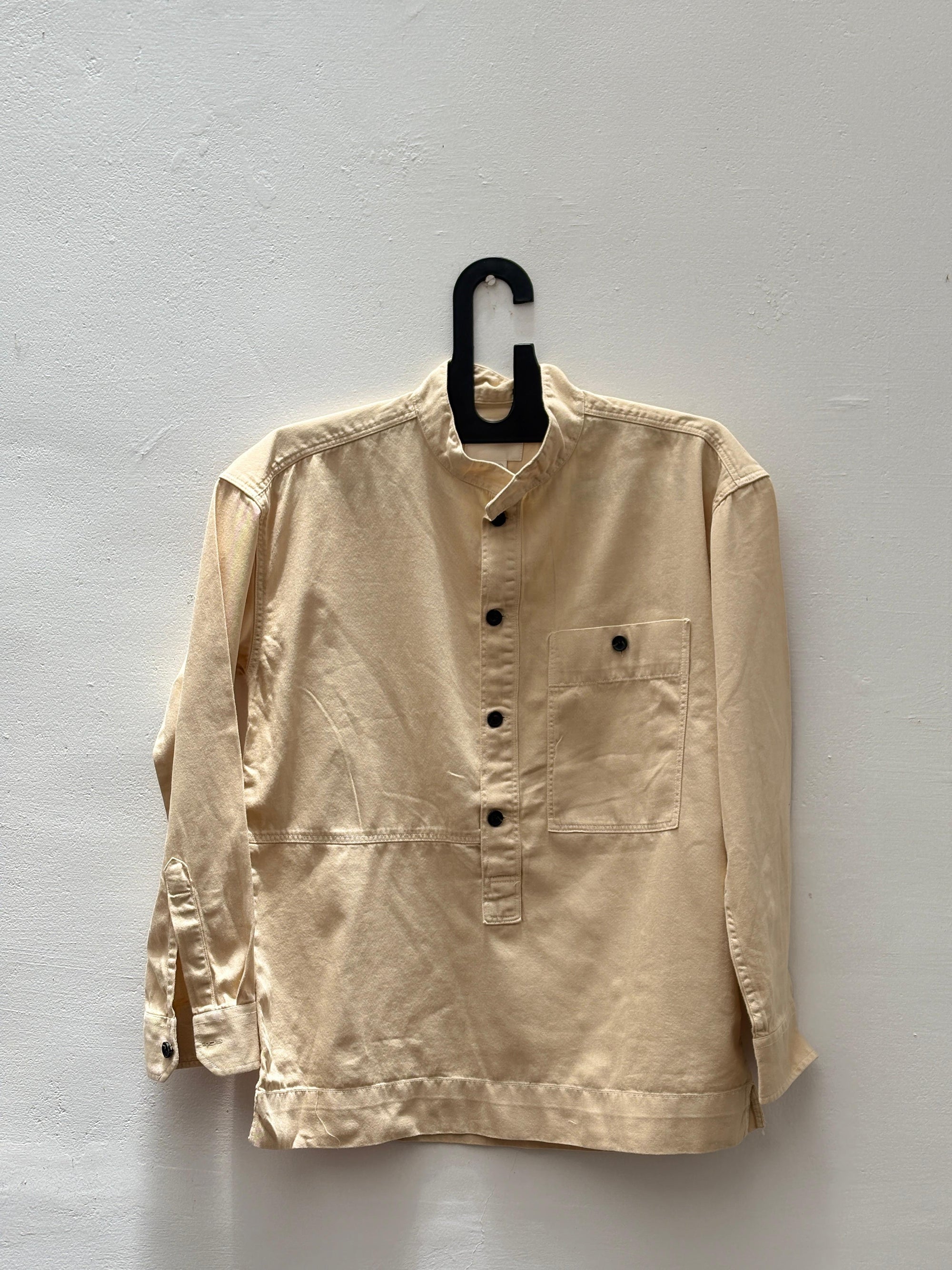 Men's Casual Mandarin Collar Shirt