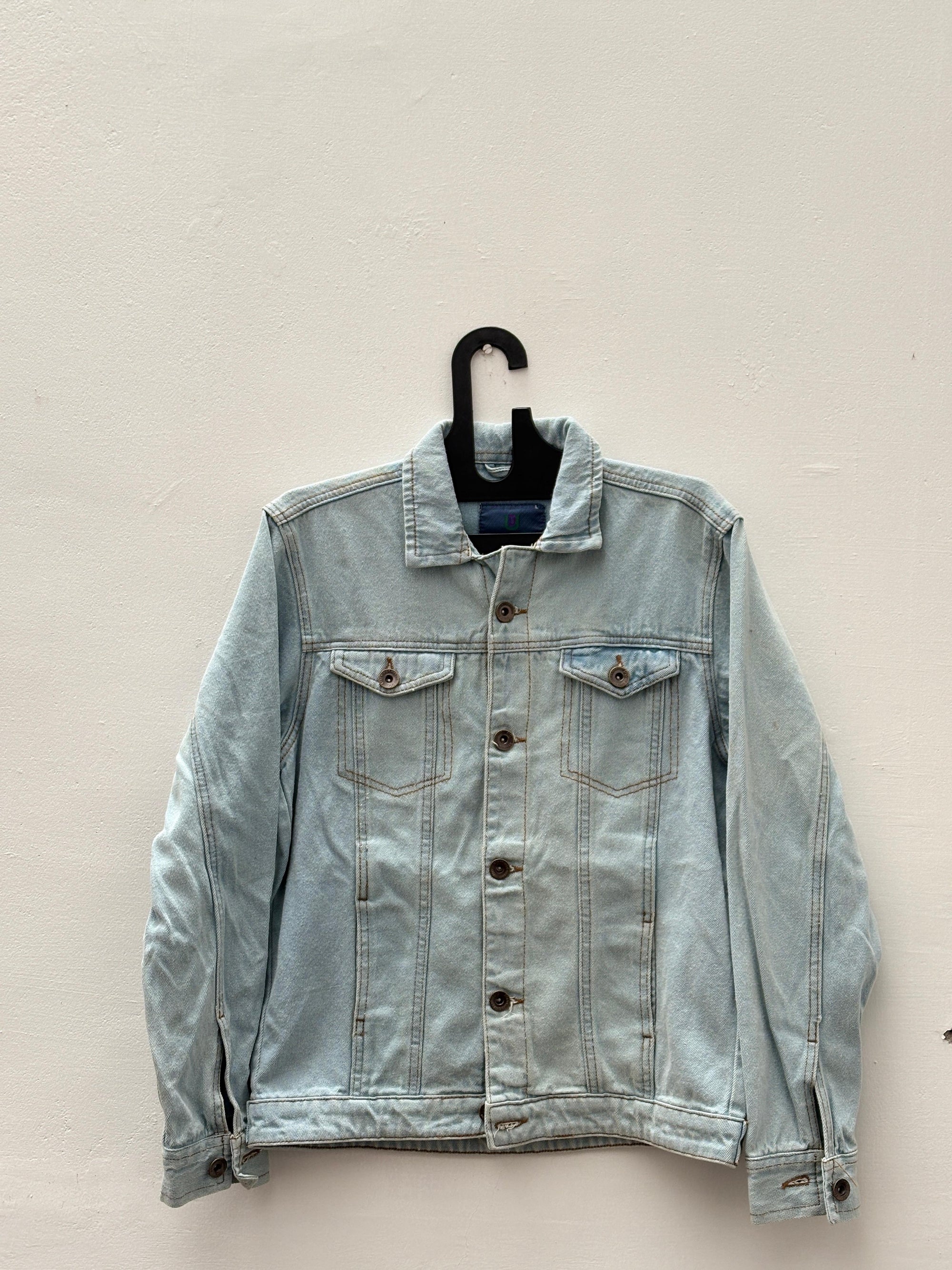 Men - Light blue denim jacket