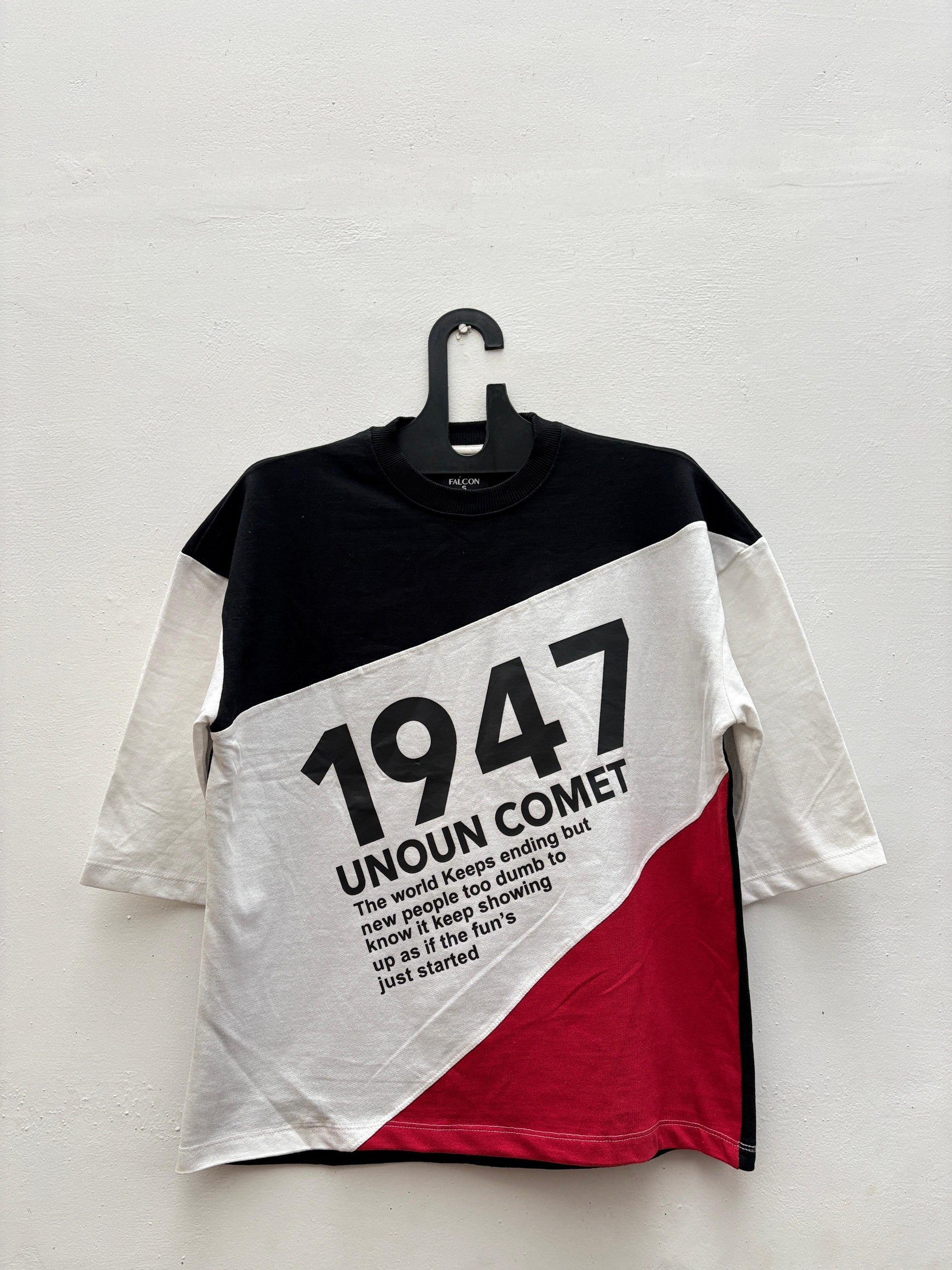 Five-Sleeve 1947 Graphic T-Shirt